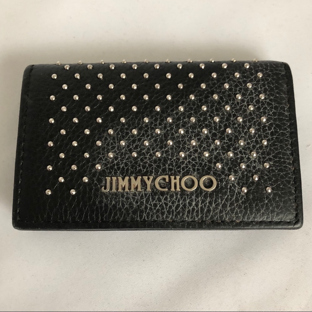 Jimmy Choo Studded Card Holder